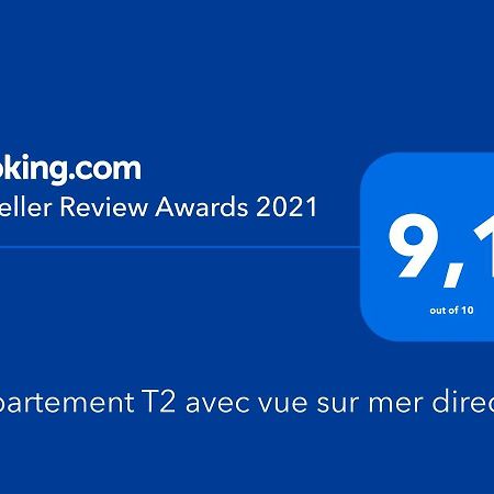 Appartement T2 Avec Vue Sur Mer Directe ! 库尔瑟勒·苏尔·梅尔 外观 照片