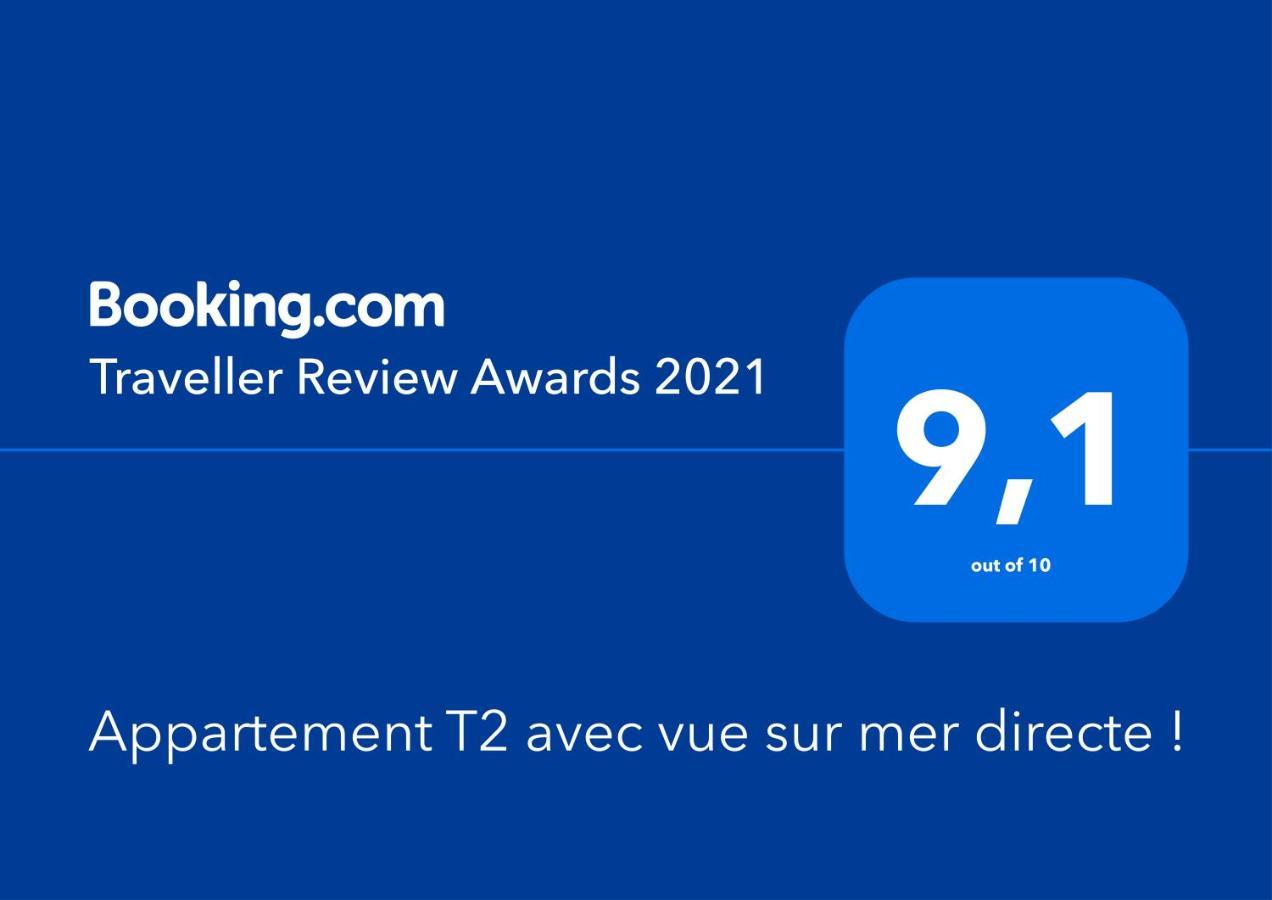 Appartement T2 Avec Vue Sur Mer Directe ! 库尔瑟勒·苏尔·梅尔 外观 照片